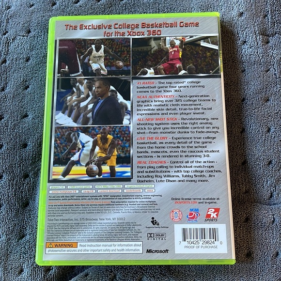 College Hoops 2K6 game for the XBOX 360 - Picture 2 of 5